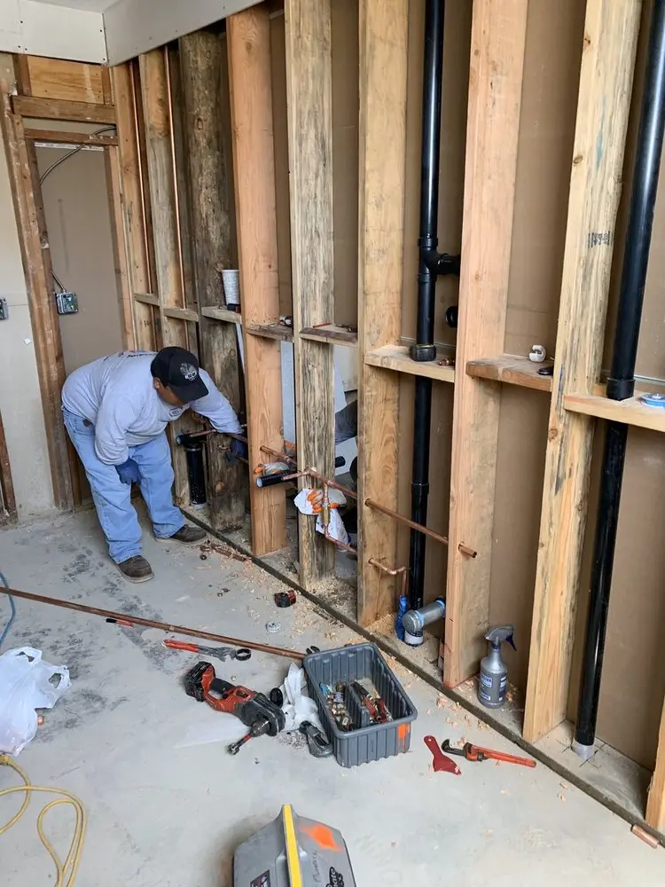 Commercial rough-in plumbing for Water Heater Replacement in Estrella Mountain Ranch
